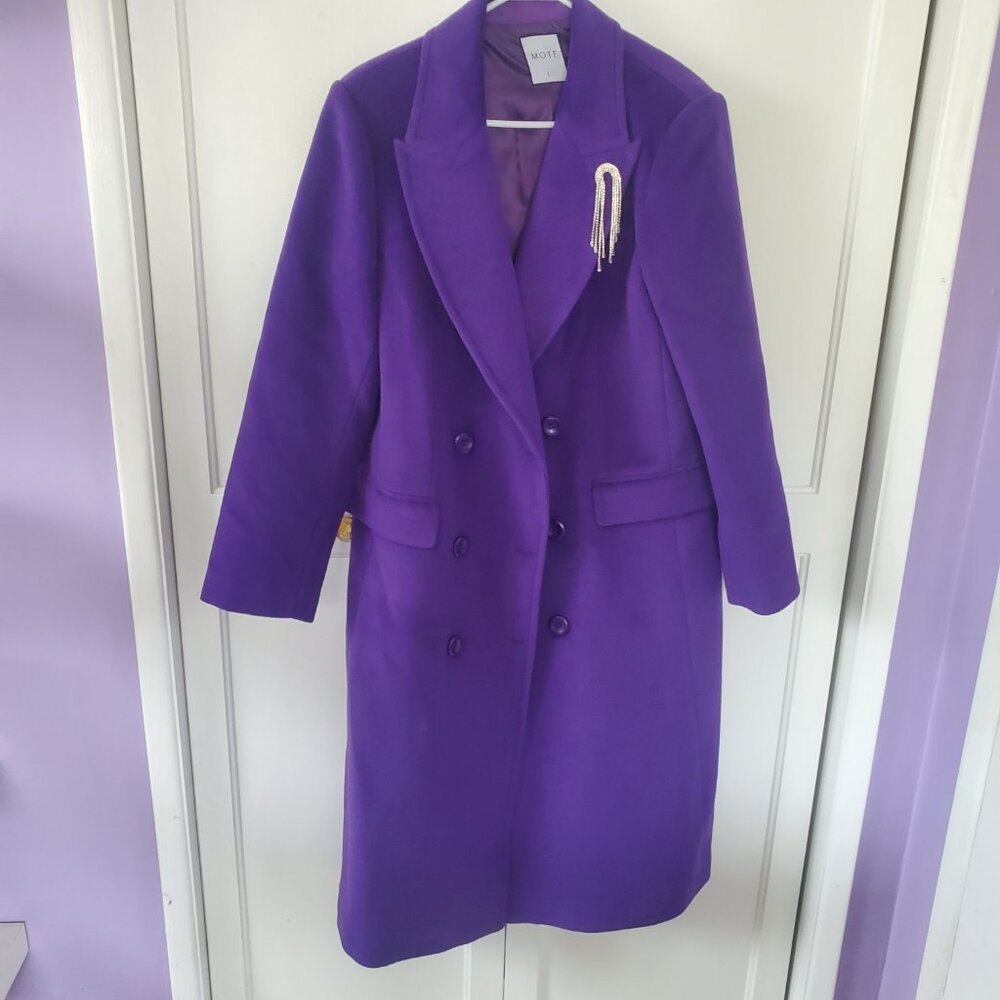 MOFT purple coat - Picture 4 of 4